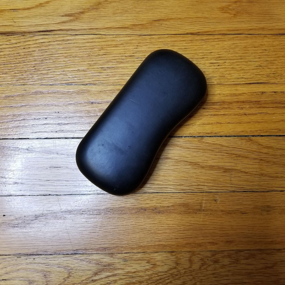 Vegan Leather Black Sunglass/Eyeglass Case